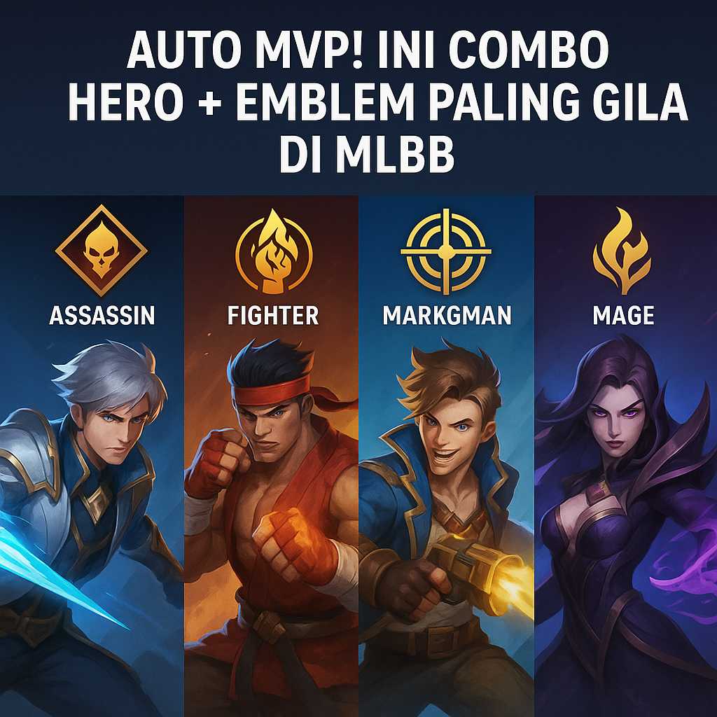 Combo Hero + Emblem Paling Gila di MLBB