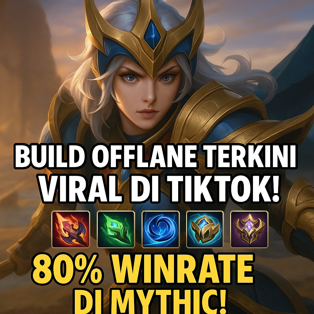 Build Offlane Terkini Viral di TikTok! 80% Winrate di Mythic!