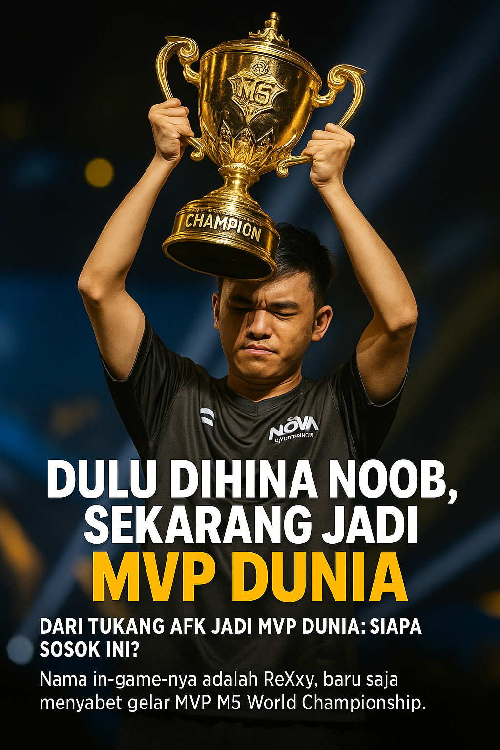 Jadi MVP Dunia Tukang AFK