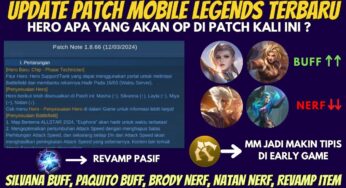Update Patch Terbaru MLBB Bikin Player Lama Emosi! Kenapa?