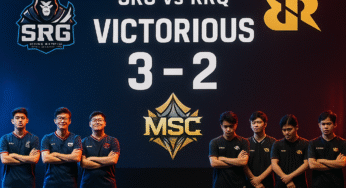 SRG Mengalahkan RRQ dengan Skor 2‑3 di Knockout Stage MSC 2025