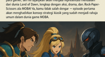 MOONTON Umumkan Seri Animasi MLBB! Pasti Ada Rock‑Paper‑Scissors ala MOBA di Episode Pertama!