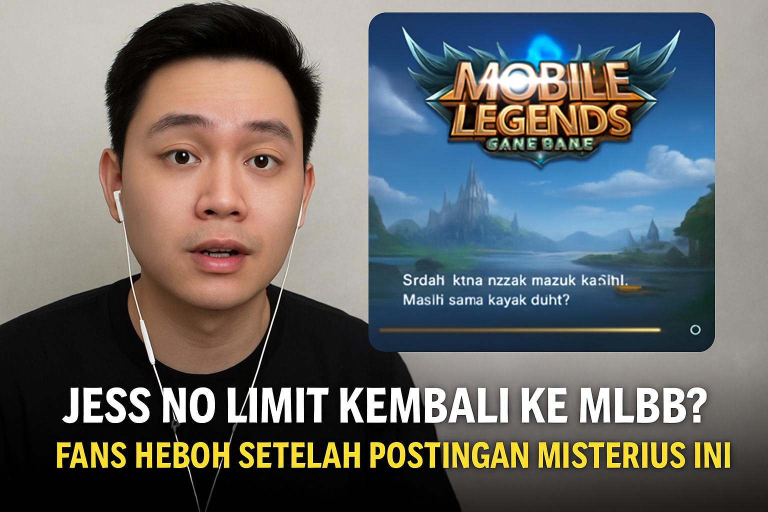 Jess No Limit Kembali ke MLBB
