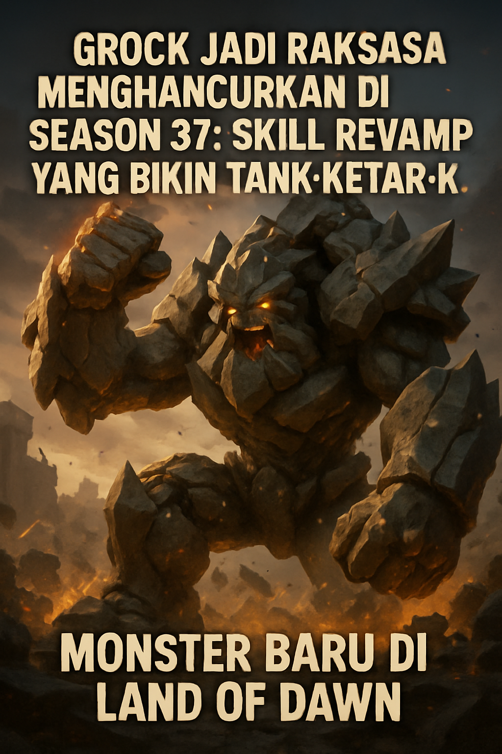 Grock Jadi Raksasa
