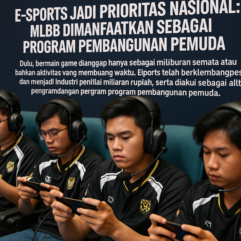 Prioritas E-Sports jadi Nasional