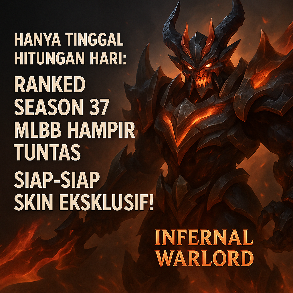 Ranked Season 37 MLBB Hampir Tuntas