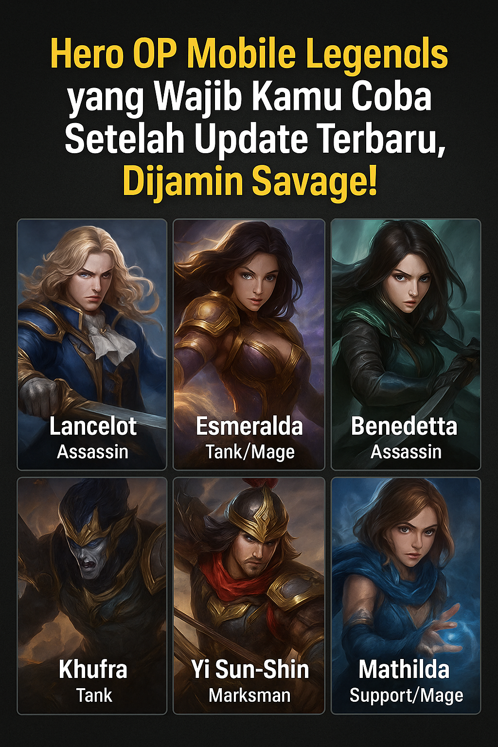 Hero OP Mobile Legends