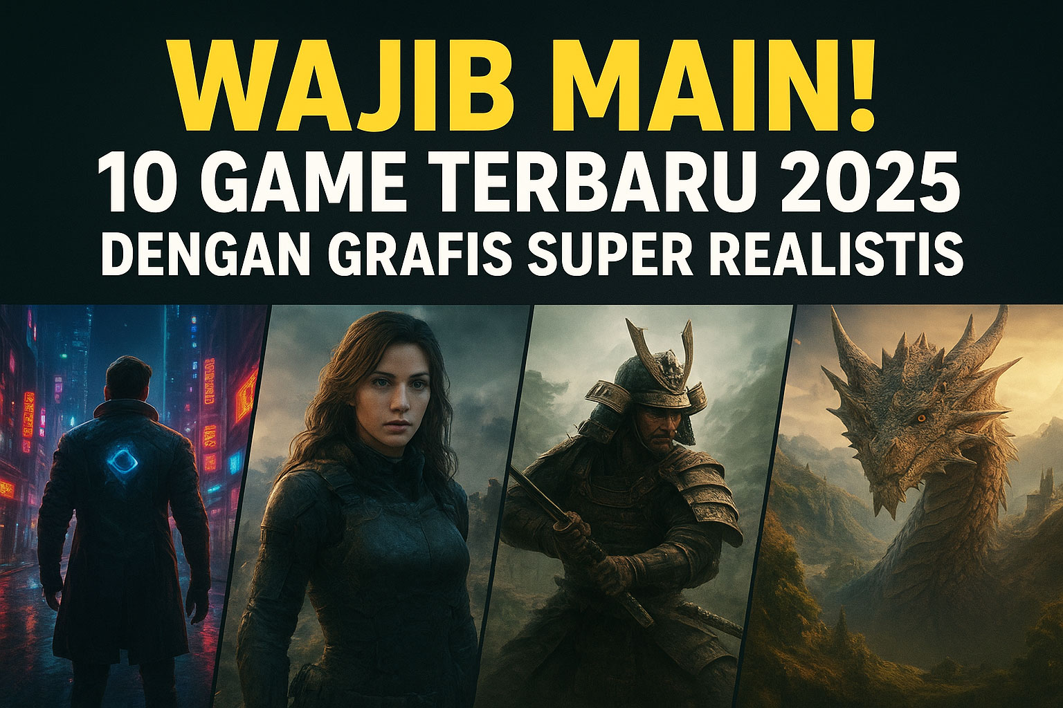 Wajib Main! 10 Game Terbaru 2025 dengan Grafis Super Realistis