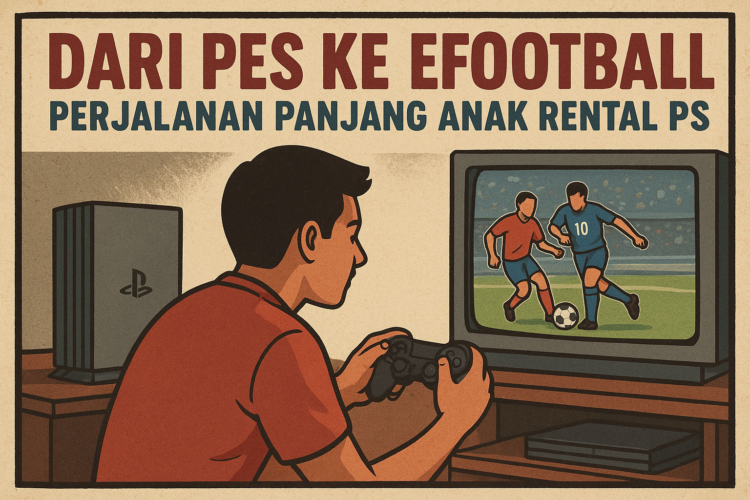 Dari PES ke eFootball: Perjalanan Panjang Anak Rental PS