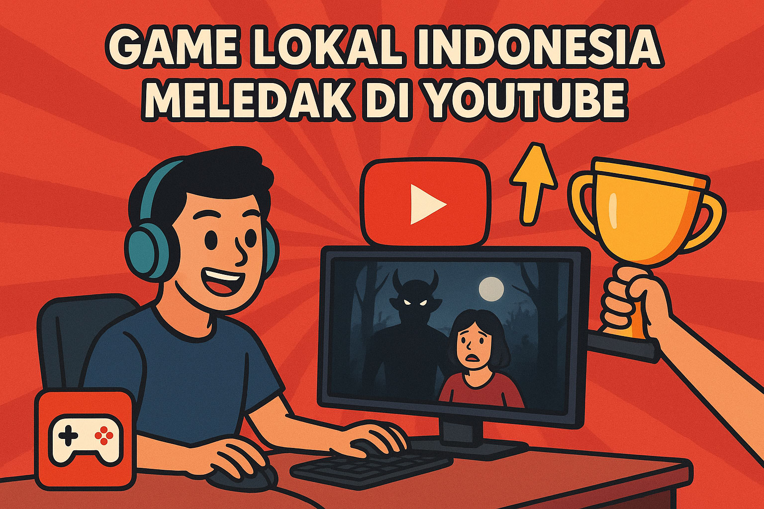 Game Lokal Indonesia Meledak di YouTube, Begini Faktanya