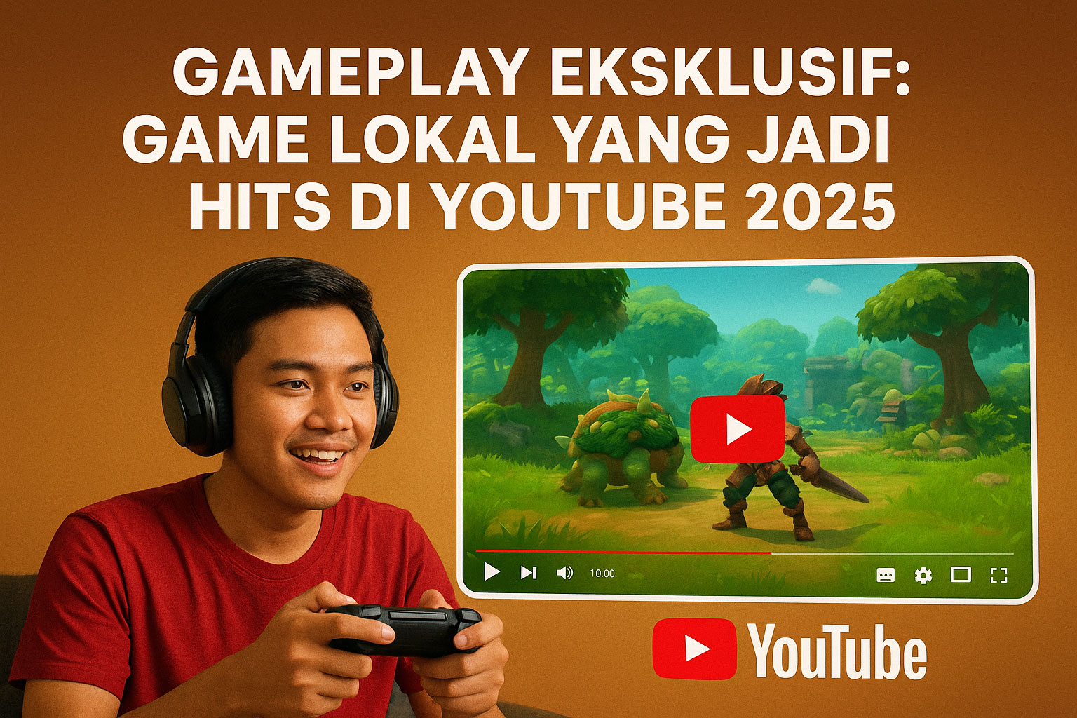 Gameplay Eksklusif Game Lokal yang Jadi Hits di YouTube 2025