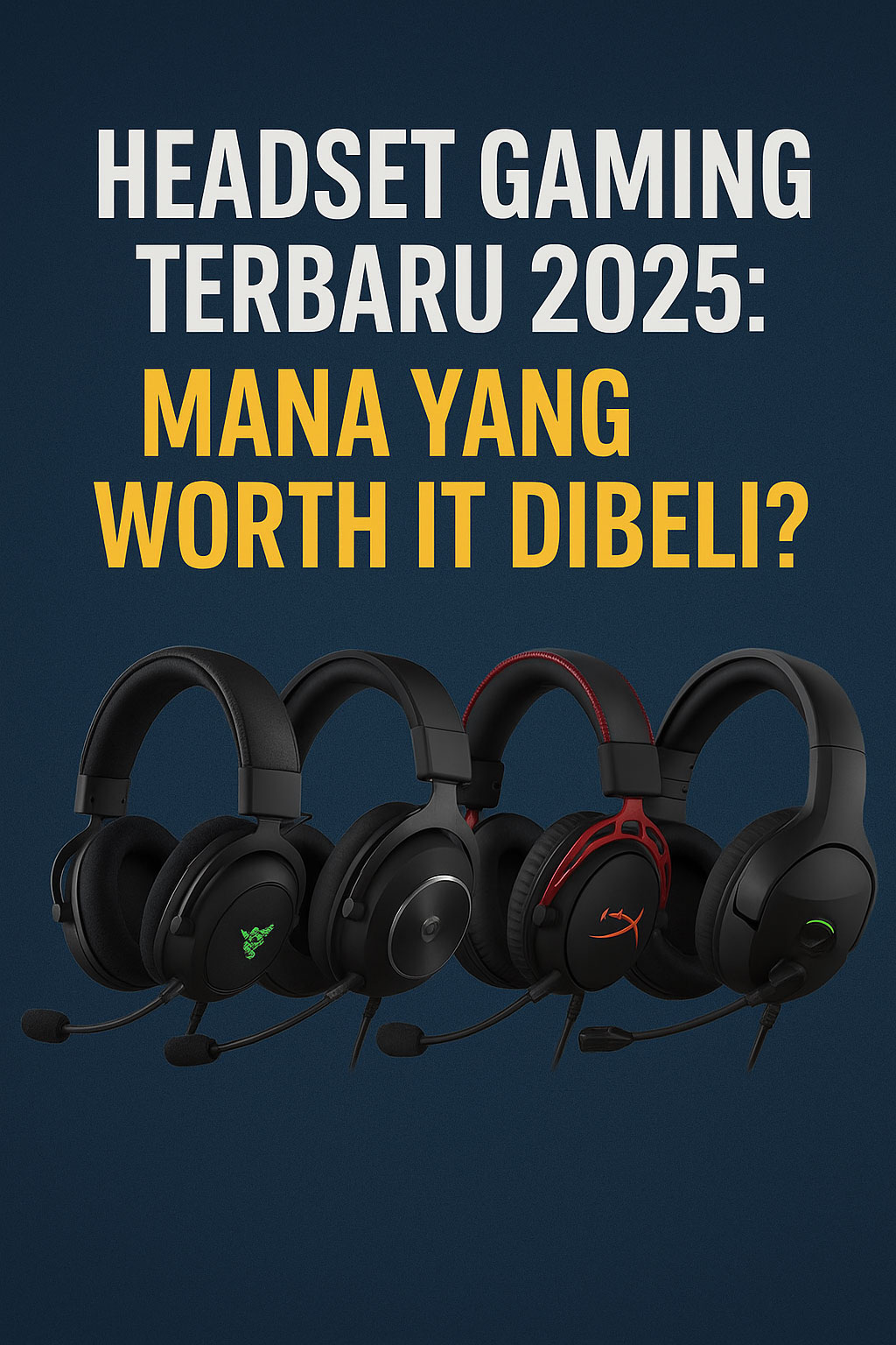 Headset Gaming Terbaru 2025: Mana yang Worth It Dibeli?
