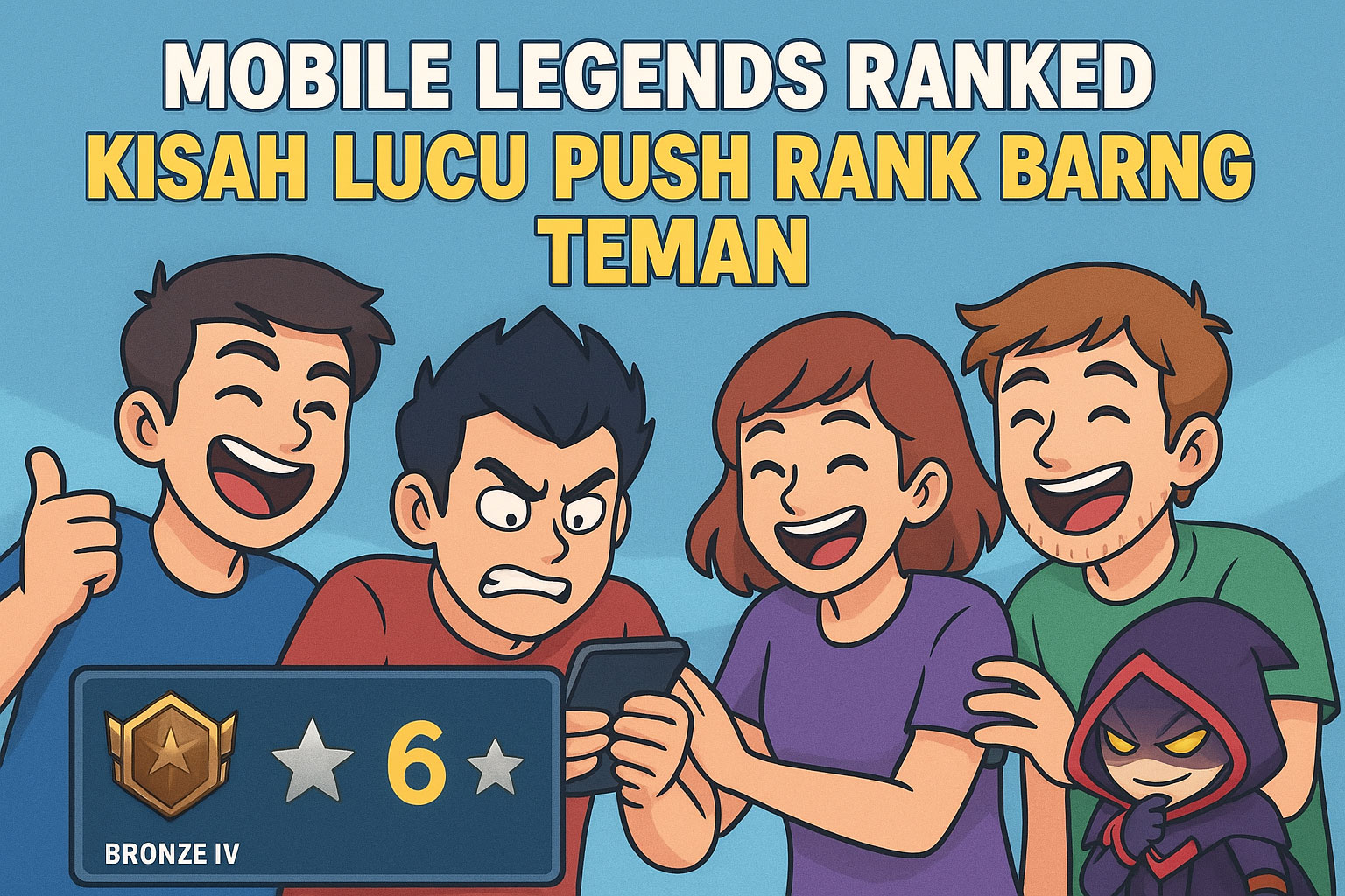 Mobile Legends Ranked: Kisah Lucu Push Rank Bareng Teman