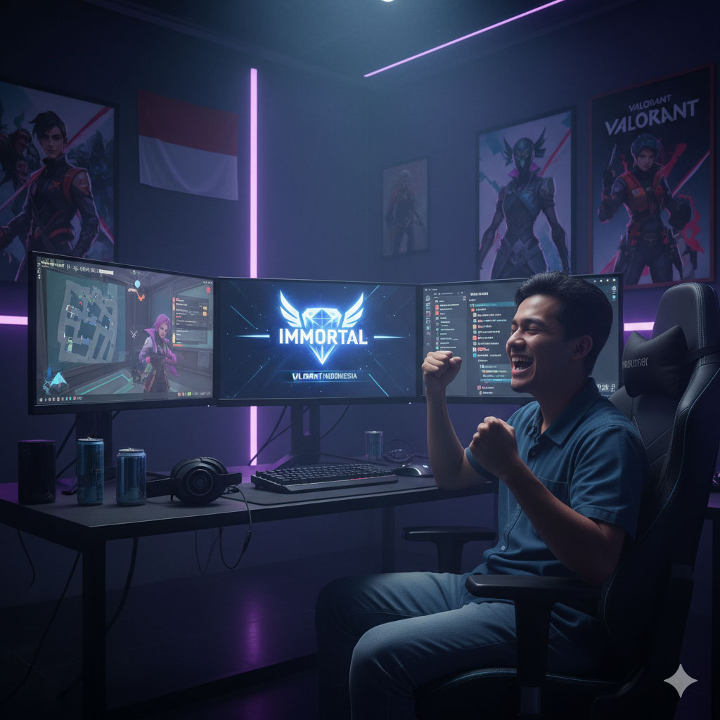 Valorant Indonesia: Cerita Naik Rank Immortal Pertama Kali