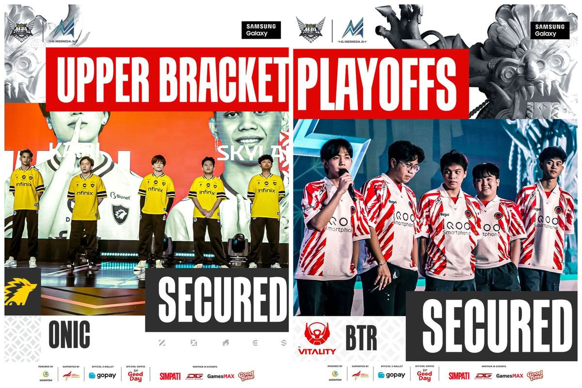 Onic dan Bigetron Lolos ke Playoff MPL S16, Liquid Gugur