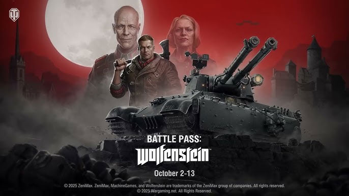 Wolfenstein Serbu World of Tanks dengan Battle Pass Spesial